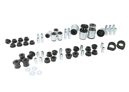 WEK141 Whiteline Front and Rear Essential Vehicle Bushing Kit to Suit Toyota Supra MA70, 71 | Genuine Whiteline Suspension Component