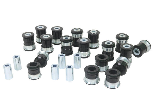 WEK142 Whiteline Front and Rear Essential Vehicle Bushing Kit to Suit Nissan Patrol Y62 | Genuine Whiteline Suspension Component