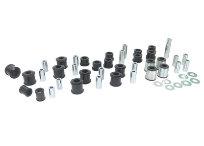 WEK144 Whiteline Front and Rear Essential Vehicle Bushing Kit to Suit Toyota Land Cruiser 100 Series IFS and Lexus LX470 | Genuine Whiteline Suspension Component