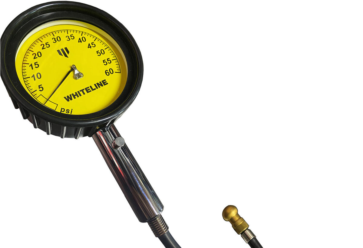 WTK005 Whiteline Track Day Tyre Pressure Gauge | Genuine Whiteline Suspension Component - photo 2 of 3