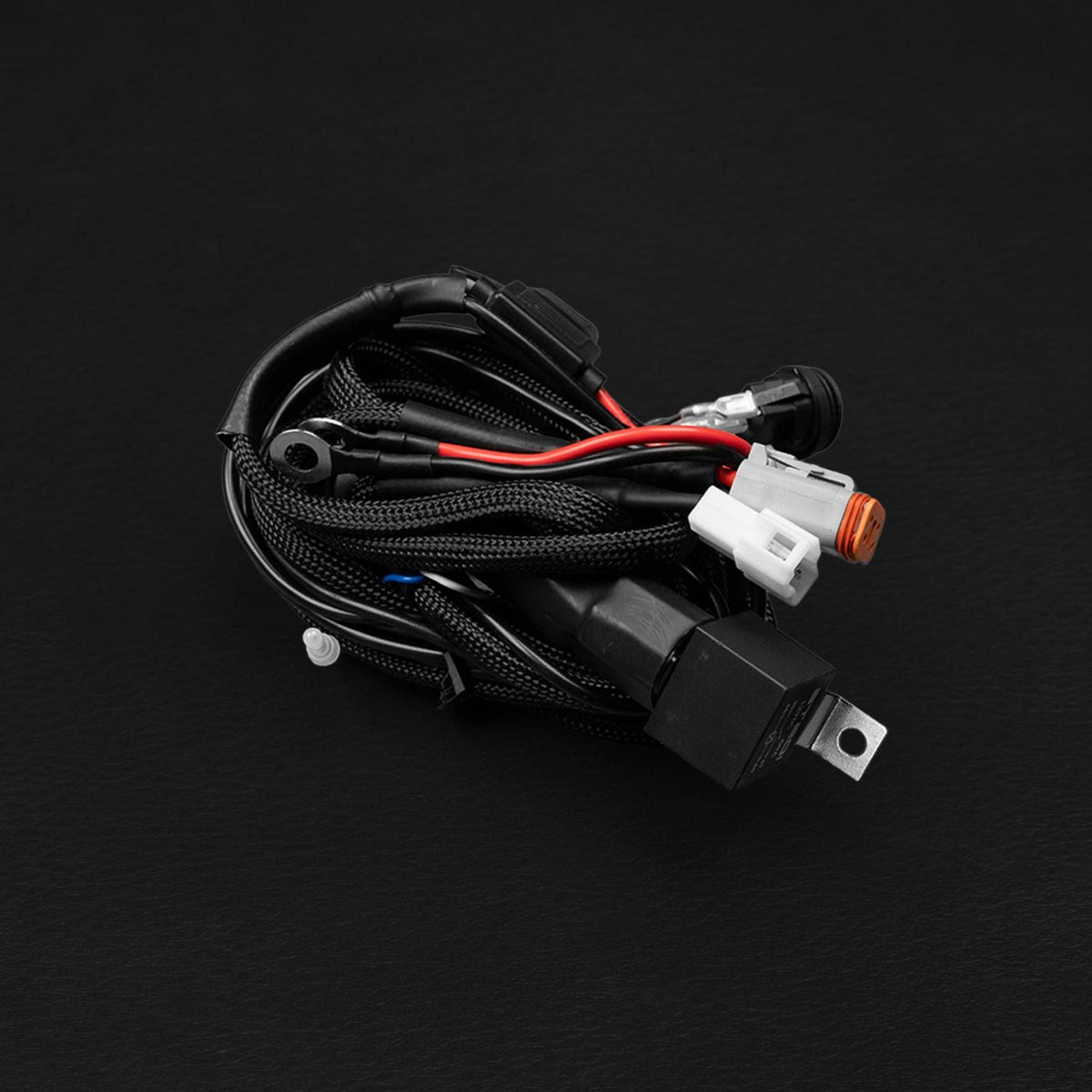 ST-31-DT4-001 Single Connector DT-4 Plug & Play SMART Harness High Beam Driving Light Wiring | Genuine STEDI Product