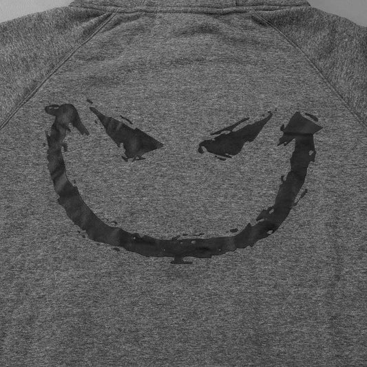 MER-HDY-SGL-CHR-OPT STEDI Hoodie - Charcoal Smiley | Genuine STEDI Product