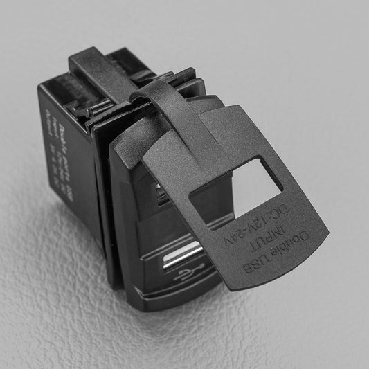 DUALUSB-VLT-ROCKER Dual USB 4X4 Volt Meter Gauge Monitor | Genuine STEDI Product