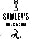 Logo for Sawley's Auto & Marine with a piston and propeller on a white background