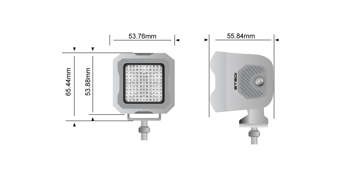 ST-07-G1-001 G1 Marine Flood Work Light | Genuine STEDI Product