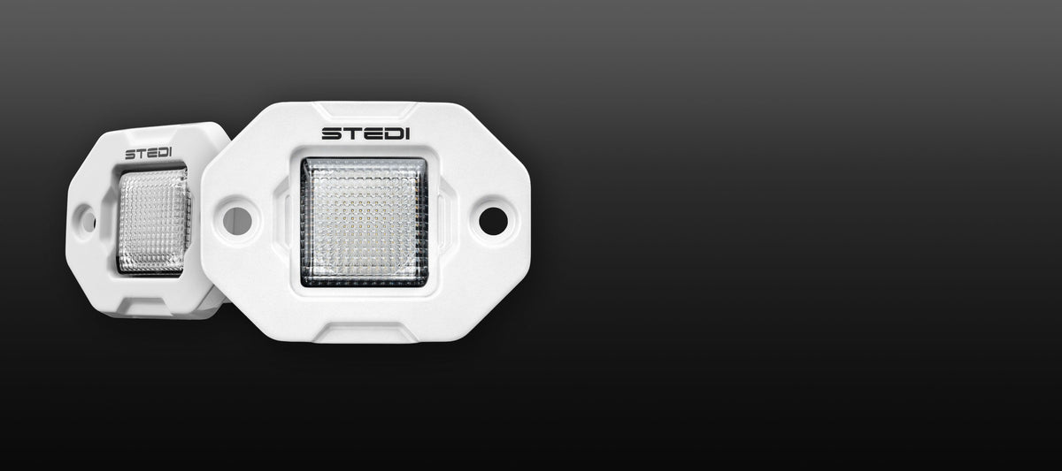 ST-07-G1-002 G1 Marine Flush Work Light | Genuine STEDI Product