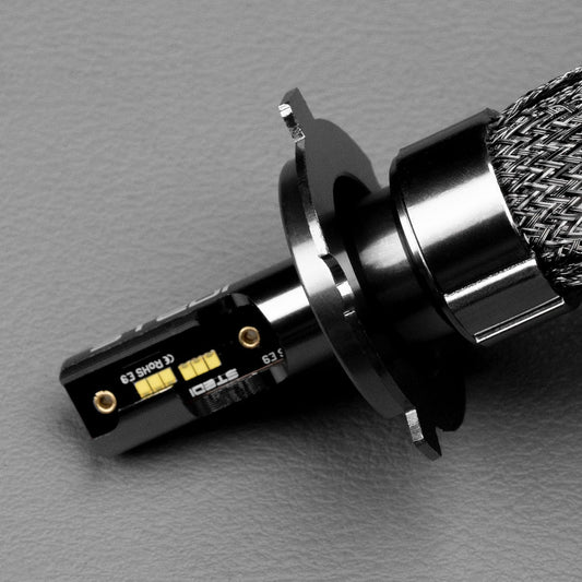 LEDCONV-H4-CH H4 Copper Head LED Headlight Globes (Pair) | Genuine STEDI Product