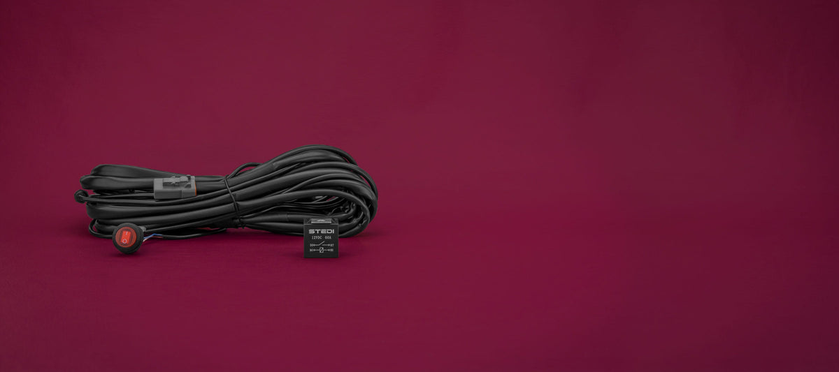 WIRQKFT-Hibeam Single Connector Plug n Play Smart Harness | Genuine STEDI Product