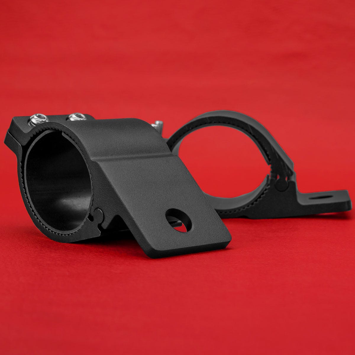 BRK4045-BLK-1 40mm - 45mm Bull Bar Mounting Brackets | Black | Genuine STEDI Product, image 8