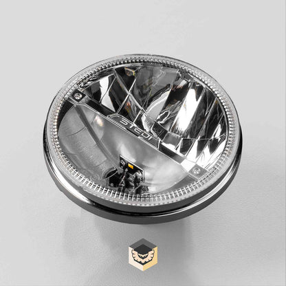 LED-HOMAGE-3000CHR Homage 7 Inch LED Headlight - Chrome (3000K) | Genuine STEDI Product, image 6