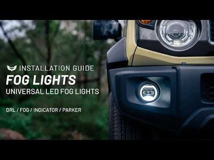 ST-43-FGL-003 Universal Type C LED Fog Light with DRL Conversion Kit | Genuine STEDI Product