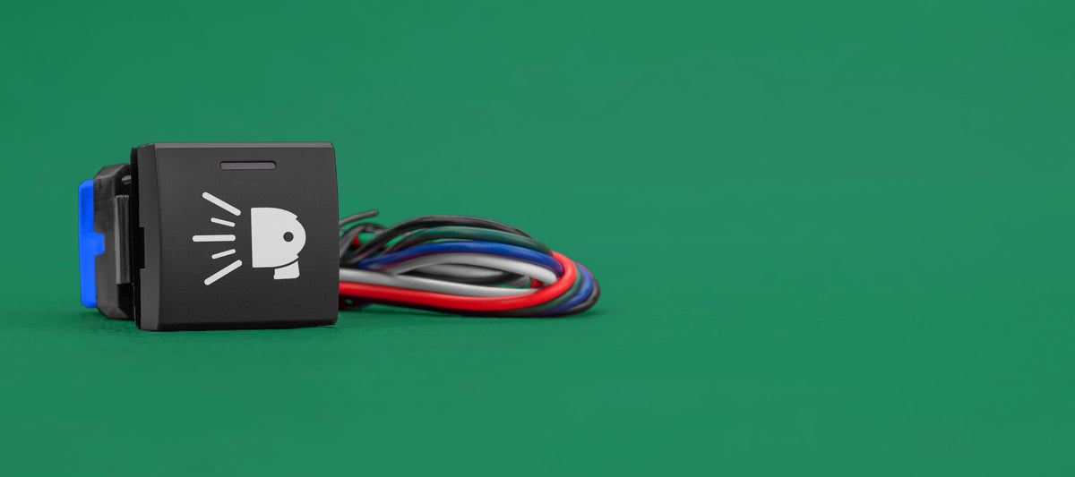 SQUARE-TOY-LEFT-SIDE Square Type Push Switch | Left Side Lights | Genuine STEDI Product