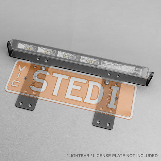 NUMBRK-MICRO-13.9 Licence Plate Reverse Bracket to suit Micro V2 13.9 Inch | Genuine STEDI Product