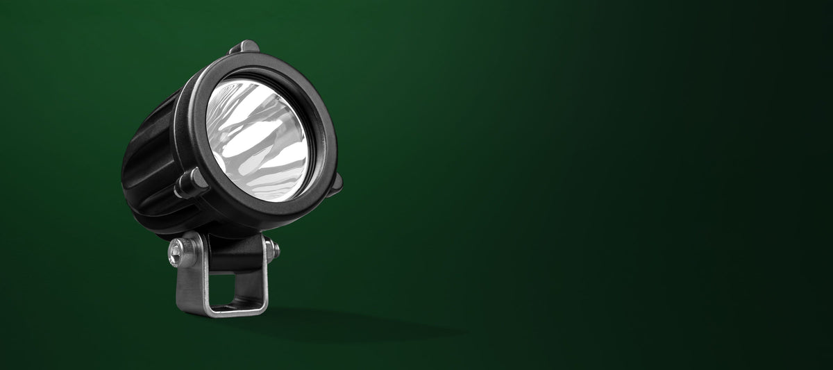 LEDMOTO-MCX10-SPOT MCX10 Motorcyle LED Light Driving Beam | Genuine STEDI Product