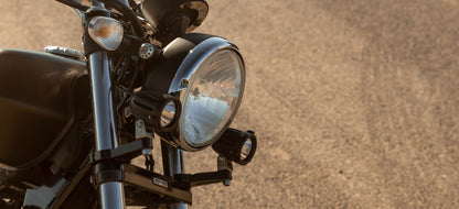 LEDMOTO-MCX10-SPOT MCX10 Motorcyle LED Light Driving Beam | Genuine STEDI Product