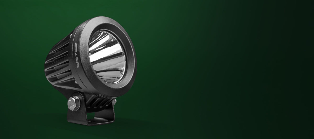 LEDMOTO-25W-SPOT MCX25 Spot Motorcycle LED Driving Light | Genuine STEDI Product