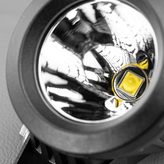 LEDMOTO-25W-SPOT MCX25 Spot Motorcycle LED Driving Light | Genuine STEDI Product