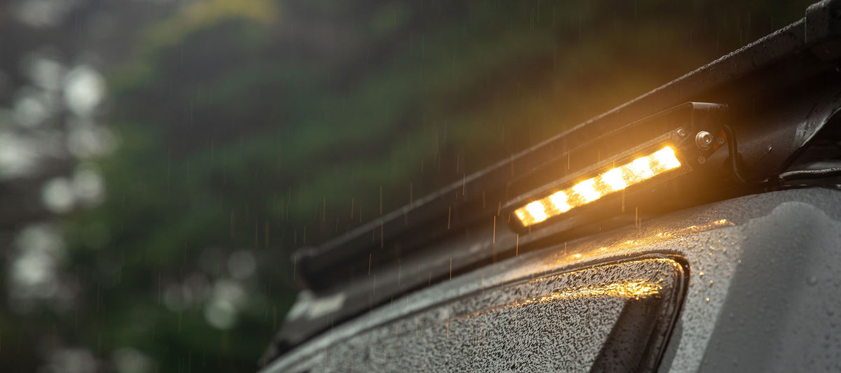 ROOFBRK-13.9 Roof Rack Light Bracket (Pair) to suit Micro V2 13.9 Inch | Genuine STEDI Product