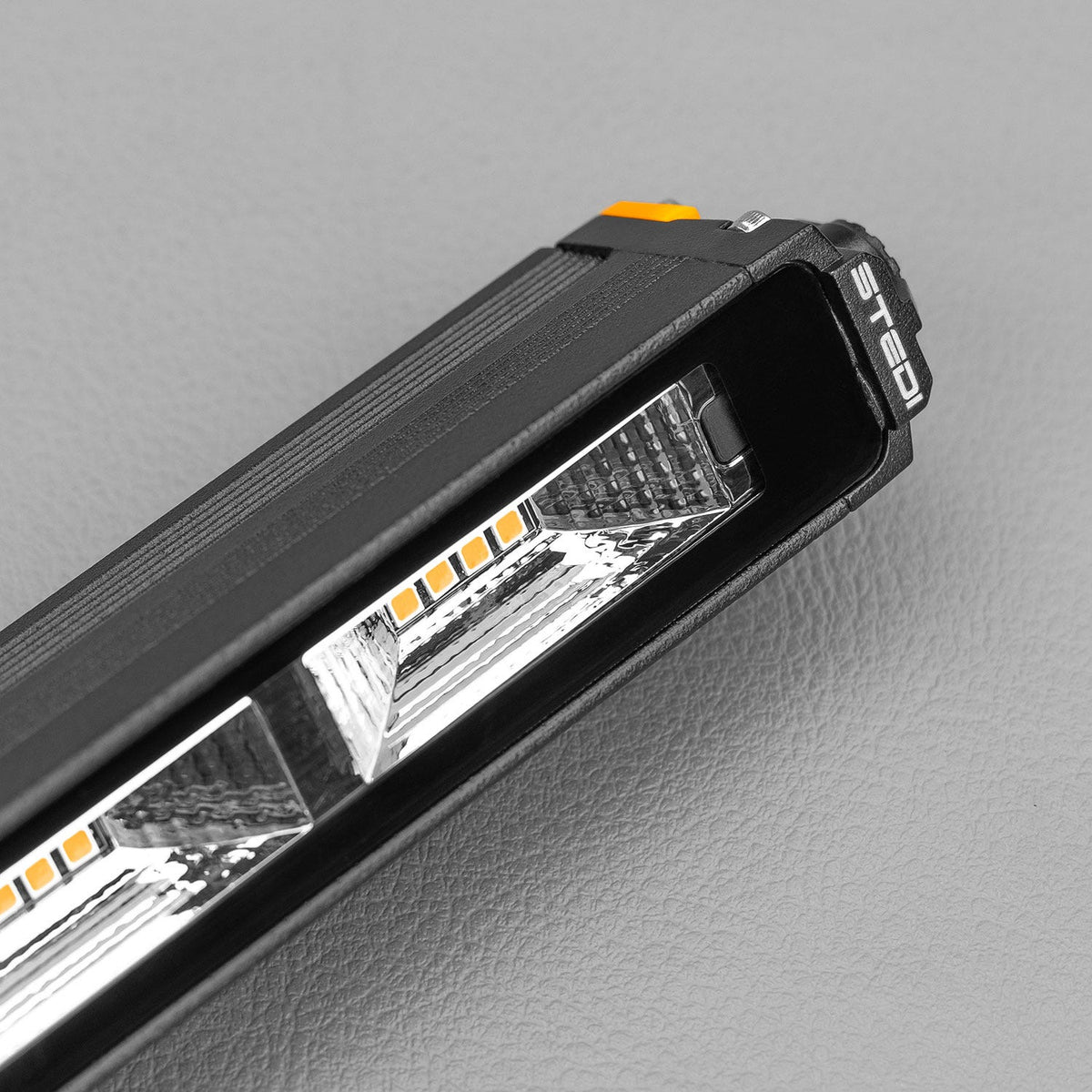 LEDMICRO-18W-AMBER Micro V2 7.8 Inch 12 LED Flood Light (2700K) | Genuine STEDI Product