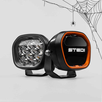 EVO-MINI-PAIR Type-X EVO Mini 4 Inch LED Driving Lights (Pair) | Genuine STEDI Product