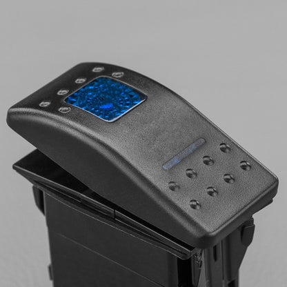 ROKSWCH-REAR Rocker Switch for 4x4 Rear Work Lights Back Lit Blue | Genuine STEDI Product, image 3