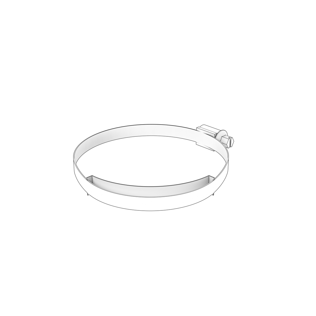 990001 Hose Clamp | Genuine Volvo Penta Part - photo 2 of 2