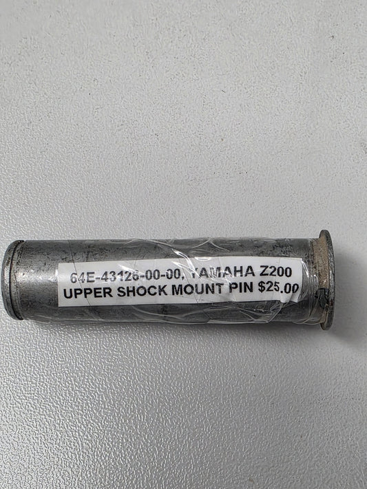 64E-43126-00-00 Yamaha Z200 Upper Shock Mount Pin | Genuine Used Part