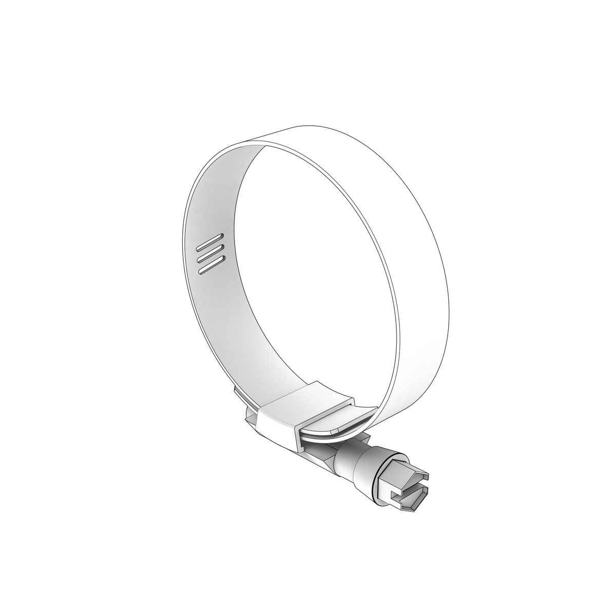 3863445 Hose Clamp | Genuine Volvo Penta Part - photo 2 of 2