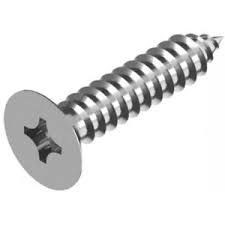 910124 S/S CSK Self Tapper 12gx2" (4Pk) | Marine Stainless Fastener