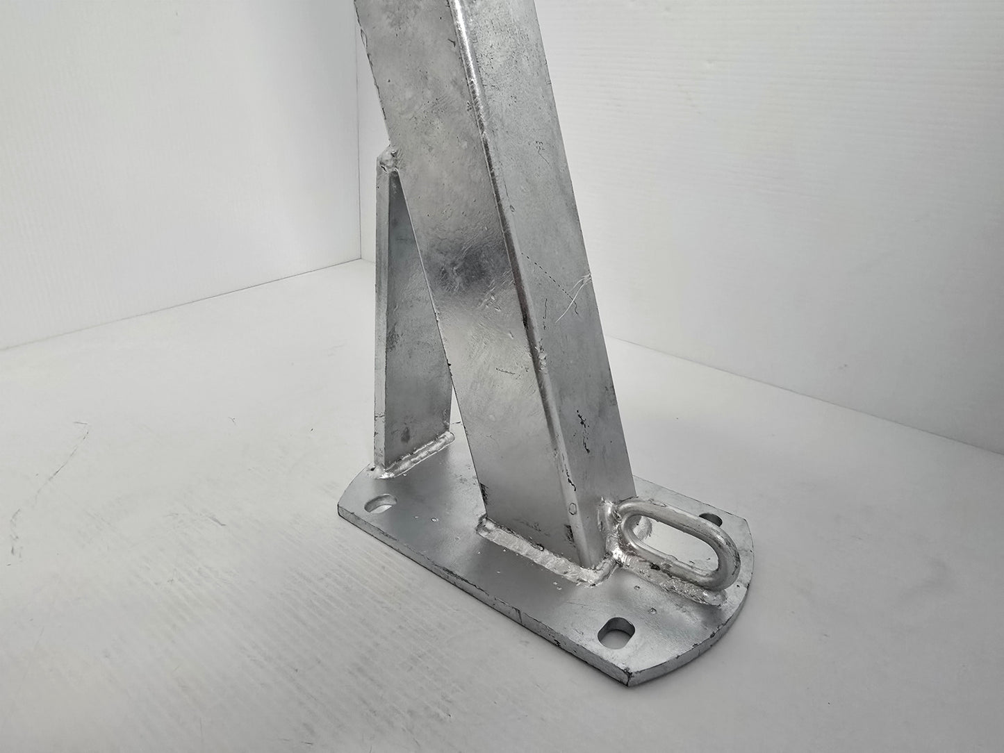 3449 Dunbier Trailer Winch Post  64mm Sq, Suits 100mm DrawBar