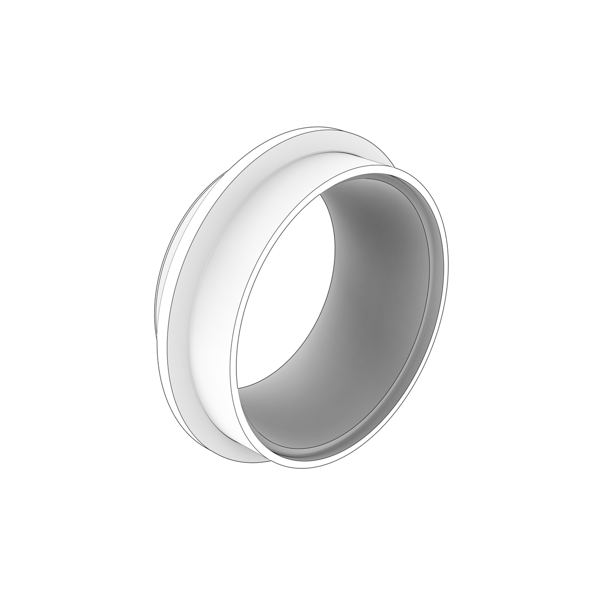 3838153 Flange | Genuine Volvo Penta Part - photo 2 of 2
