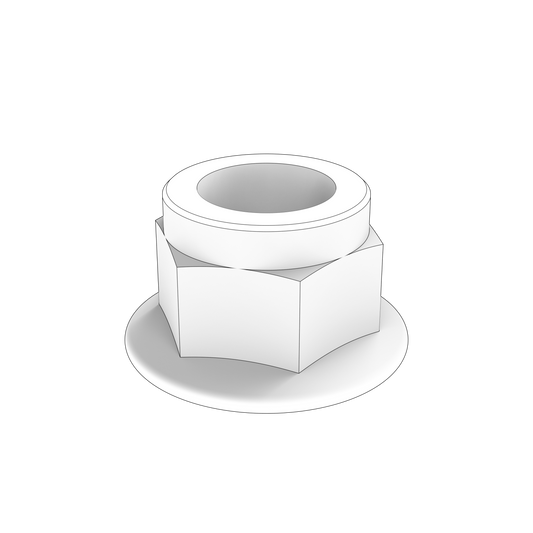 990962 Flange Lock Nut | Genuine Volvo Penta Part
