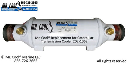202-1062 Aftermarket Caterpillar Transmission Cooler | Sawley's Select Marine Parts