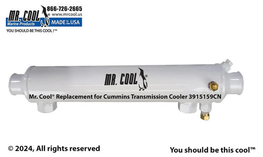 3915159CN Aftermarket Cummins 4BT/6BT ZF Oil Cooler | Sawley's Select Marine Parts