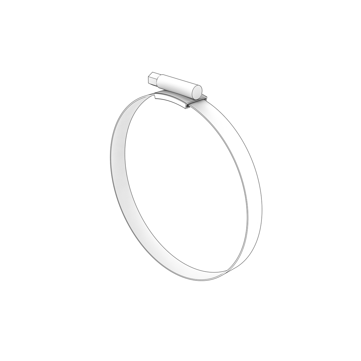 22274887 Hose Clamp | Genuine Volvo Penta Part - photo 2 of 2