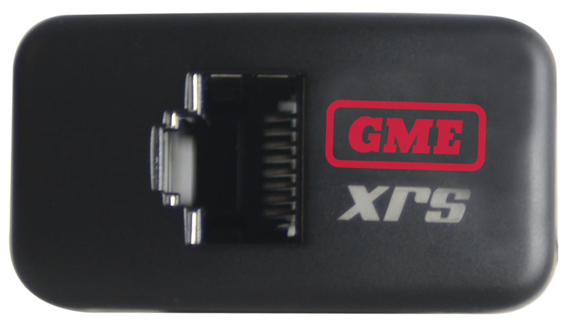 XRS-RJ45R10 RJ45 Pass-Through Adaptor - Type 10 (Red) | Genuine GME Electronics