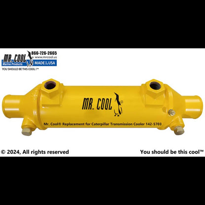 142-5703 Aftermarket Caterpillar Transmission Cooler 3406, C15 | Sawley's Select Marine Parts