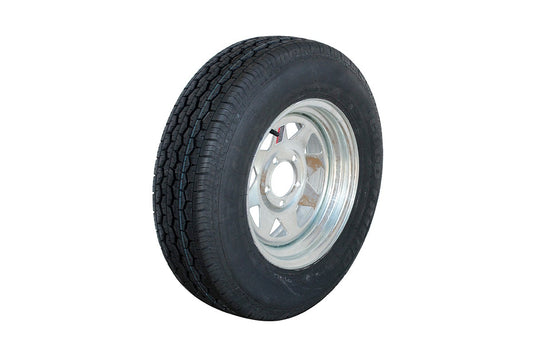 1472 14" x 185Lt Radial Tyre & Gal Spoke Wheel