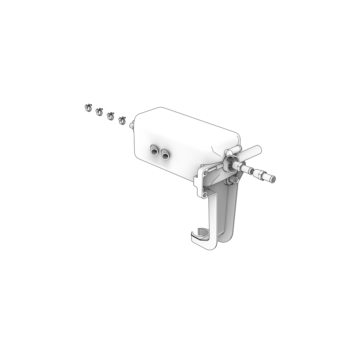 24705965 Expansion Tank Kit | Genuine Volvo Penta Part