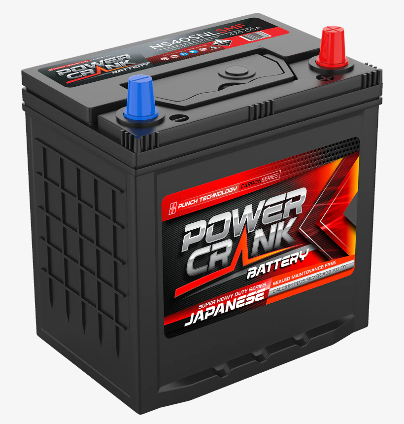 NS40SNLSMF Power Crank 420 CCA Battery | Mower, Japanese & Automotive Series