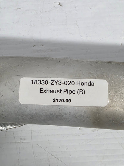 18330-ZY3-020 Honda Exhaust Pipe (R) | Genuine Used Part