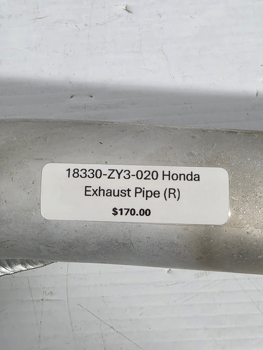 18330-ZY3-020 Honda Exhaust Pipe (R) | Genuine Used Part