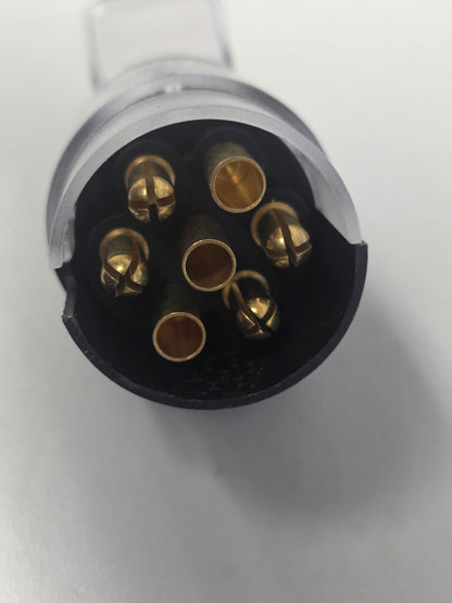 E4040 Mackay 2830 Dunbier 7 Pin Large Round Trailer Plug Vic & SA Skin Pack | Marine Trailer Part