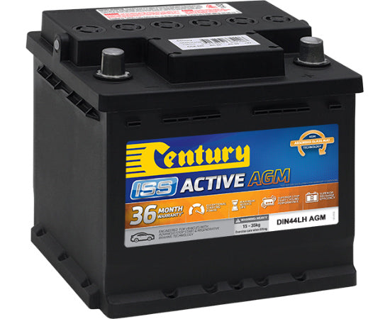 118113 Century DIN44LH AGM ISS Active AGM Battery | Genuine Century Battery