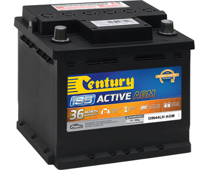 118113 Century DIN44LH AGM ISS Active AGM Battery | Genuine Century Battery