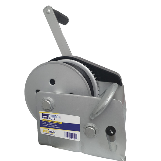 811226 Axis Hand Winch - 5:1:1 - 2 Speed 7.5m Web strap with snap hook