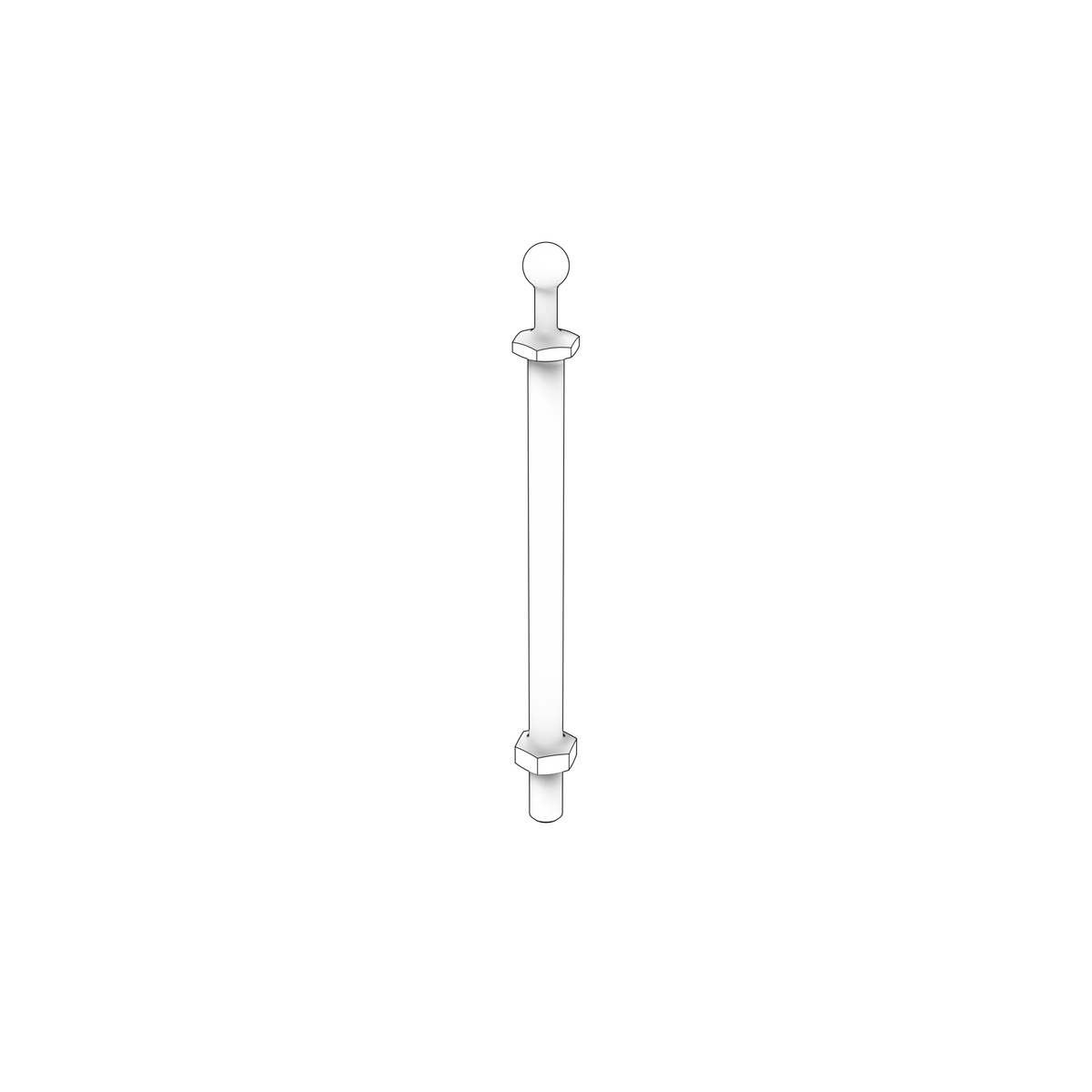 22901063 Ball Stud | Genuine Volvo Penta Part - photo 2 of 2