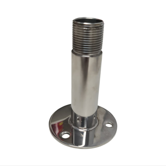 119110 Stainless Steel Fixed-Post Aerial Mount 105mm | Marine Antenna Components