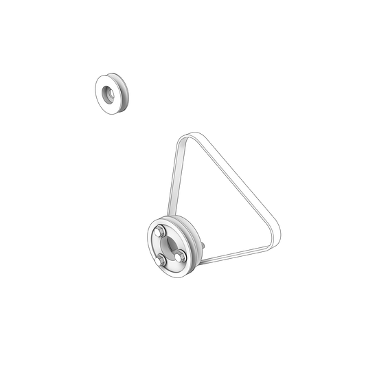 3583468 Pulley | Genuine Volvo Penta Part - photo 2 of 2