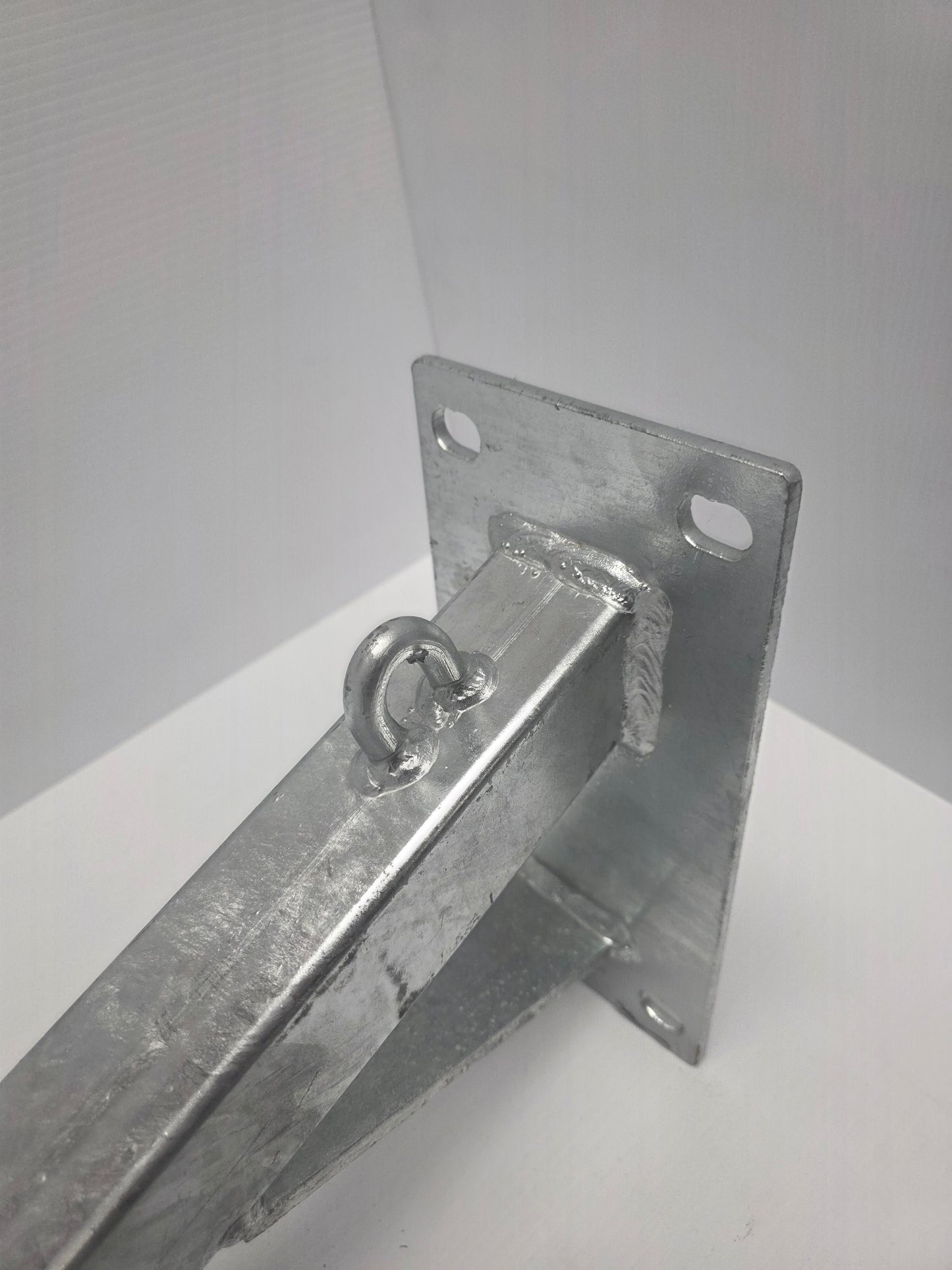 3448 Dunbier Trailer Winch Post  50mm Sq, Suits 76mm DrawBar